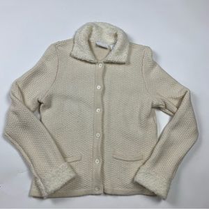Vintage Liz Claiborne Button Down Knit Cardigan